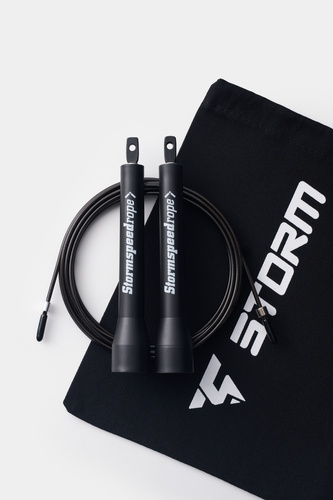 Skakanka treningowa STORMspeedrope SV3 czarna
