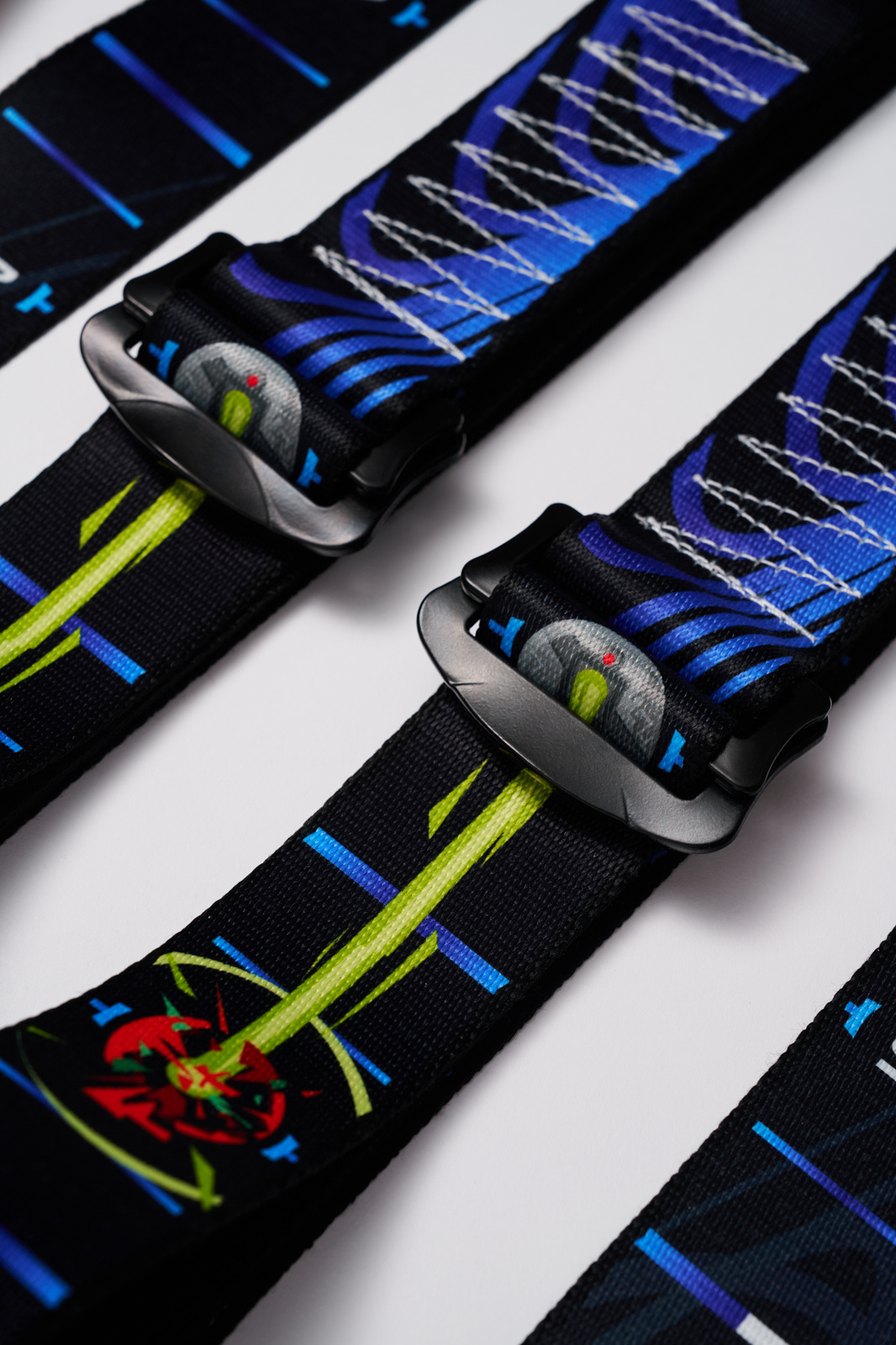 Kółka gimnastyczne drewniane bukowe 32mm klamry Alpin wzór Kosmos MTidea