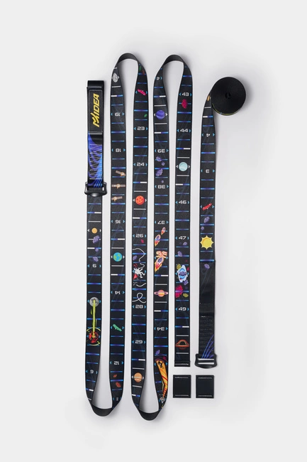 Taśmy treningowe 45mm regulowane z klamrami alpin ze wzorem kosmos MTidea