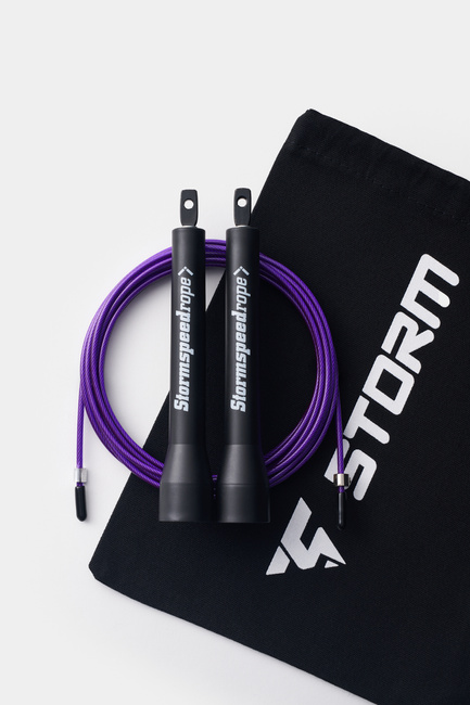 Skakanka treningowa STORMspeedrope SV3 fioletowa