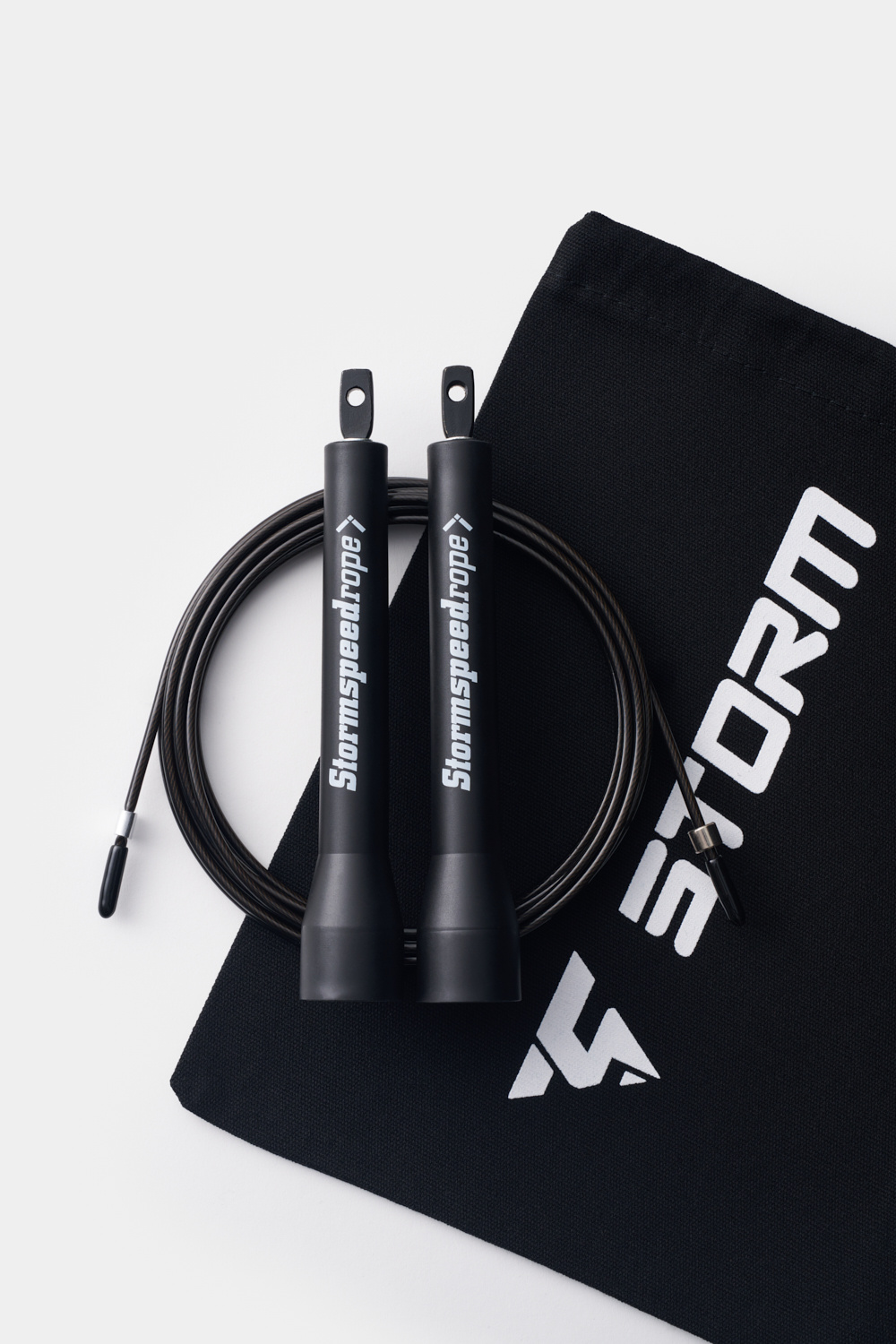 Skakanka treningowa STORMspeedrope SV3 czarna