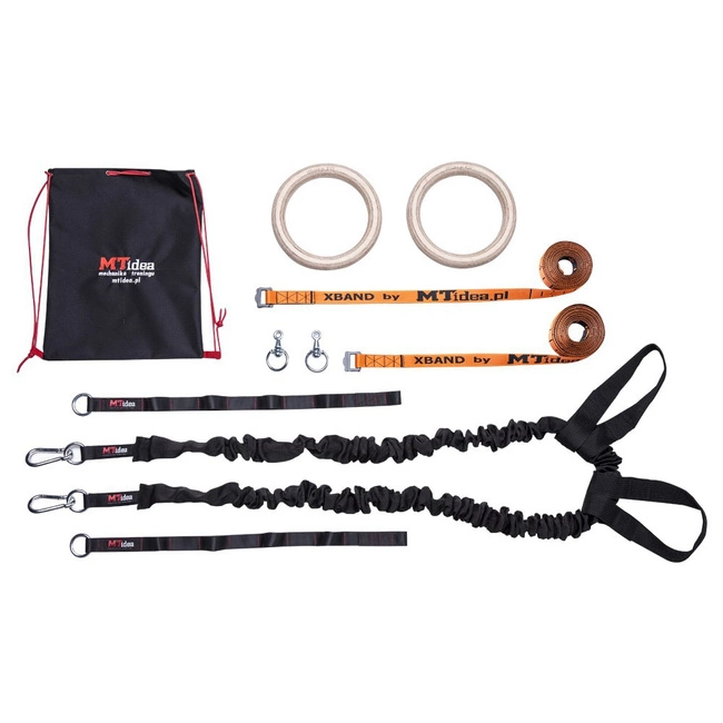 Kółka gimnastyczne BIG PACK+Ekspander